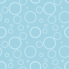 Light blue geometric print. Seamless pattern