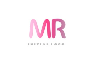MR Initial Logo for your startup venture