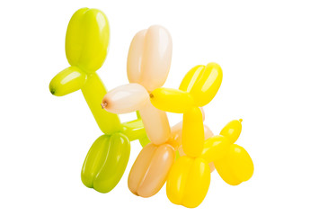 dogs from balloons