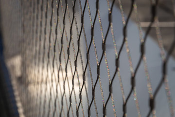 Gitter, Zaun, Sperre