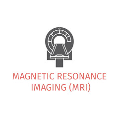 MRI icon. Vector sign for web graphic.