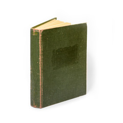 Isolated book vintage notebook color on white background
