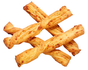 CHEESE GRISSINI / BREAD STICKS CUT OUT