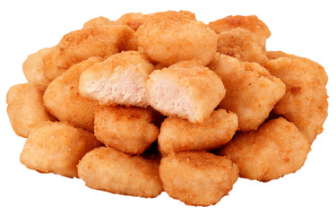 CHICKEN NUGGETS CUT OUT