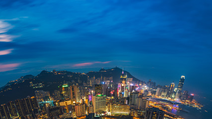 Fototapeta na wymiar Hong Kong spherical background, Hong Kong high-tech, developed communication technology