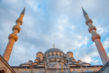 Mosque on the sky , istanbul