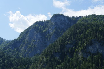 view of mountains