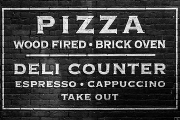 Obraz premium New York Pizza Murals