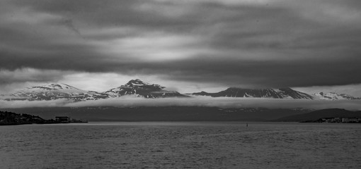 Mountains at Tromsø