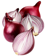 RED ONIONS CUT OUT