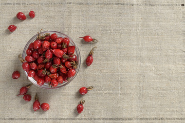 rose hips in a bowl