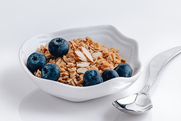Breakfast Blueberry Granola Bowl