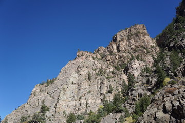rock in the mountains