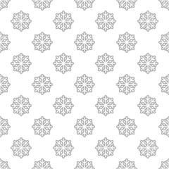 christmas pattern grey snowflaks