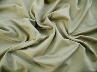 Obraz premium background of fabric,texture of green silk cloth