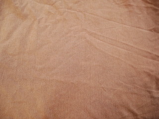 closeup of brown leather texture