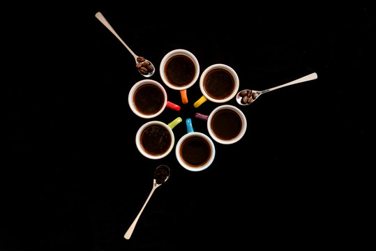 Cups in Circle