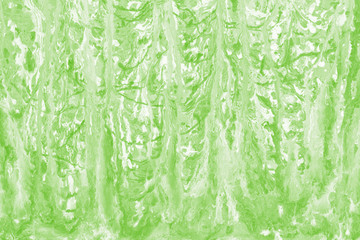 Colorful wet abstract paint leaks and splashes texture on white watercolor paper background. Natural organic shapes and design. © artistmef