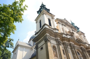 Fototapeta na wymiar Church of Saint Anne in Kracow, Poland