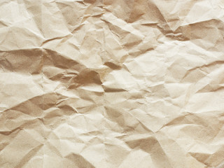 Fototapeta premium texture of crumpled kraft paper