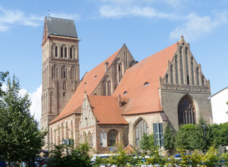 St. Mary Church of Anklam (Mecklenburg-Vorpommern, Germany)