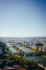 viewview of paris from eiffel tower