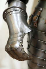 Details of Medieval Knight Armor