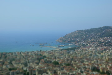 Obraz premium view of santorini greece