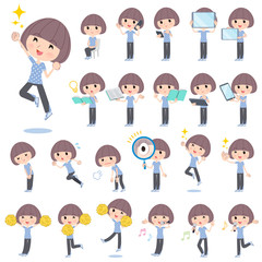 Mash hair women Sportswear_Action