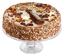 CHOCOLATE CAKE CUT OUT