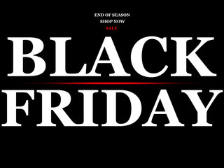Black friday sale on black background