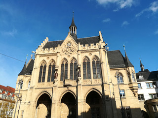 stadtansichten innerhalb von erfurt/thüringen
