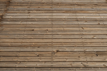 wooden floor, vintage wood planks terrace floor -
