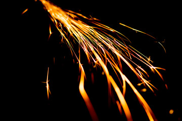 a bunch of shiny glowing in the dark splashes