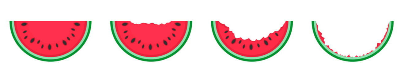 Cut Watermelon set