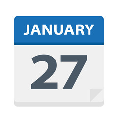 January 27 - Calendar Icon
