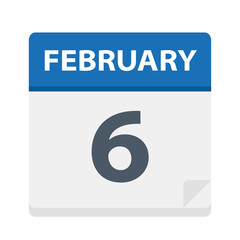 February 6 - Calendar Icon