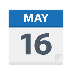 May 16 - Calendar Icon