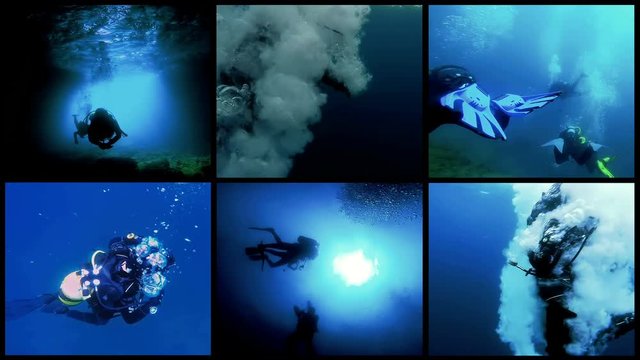 Scuba Diving Video Wall