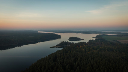 Mazury- Kraina jezior polski- krajobraz