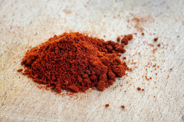 Paprika is red chilli pepper