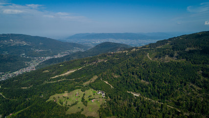 Naklejka premium szczyrk landspace