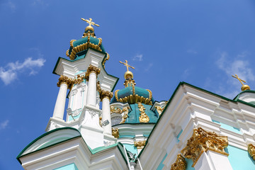 St Andrews Church in Kiev, Ukraine