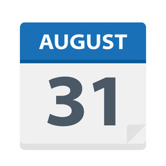 August 31 - Calendar Icon