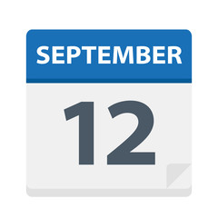 September 12 - Calendar Icon