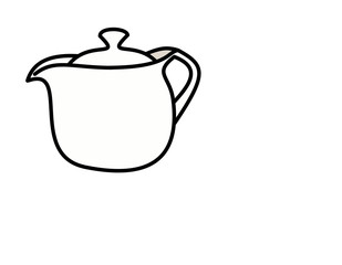 ティーポット(色)