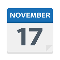 November 17 - Calendar Icon