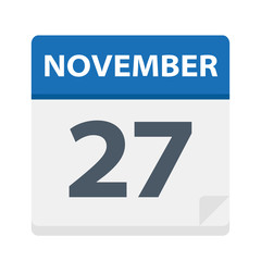November 27 - Calendar Icon