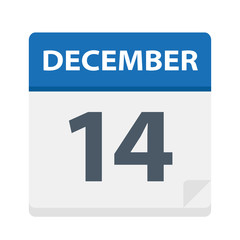 December 14 - Calendar Icon