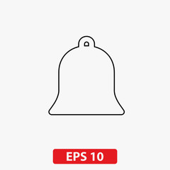 Bell icon. Vector